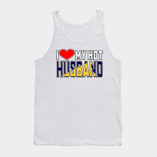 I Love My Hot Tokelauan Husband Tank Top